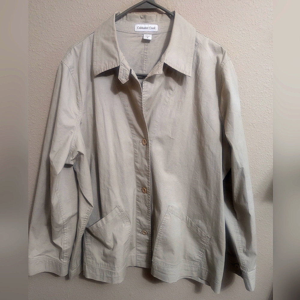 Coldwater Creek unlined women's jacket